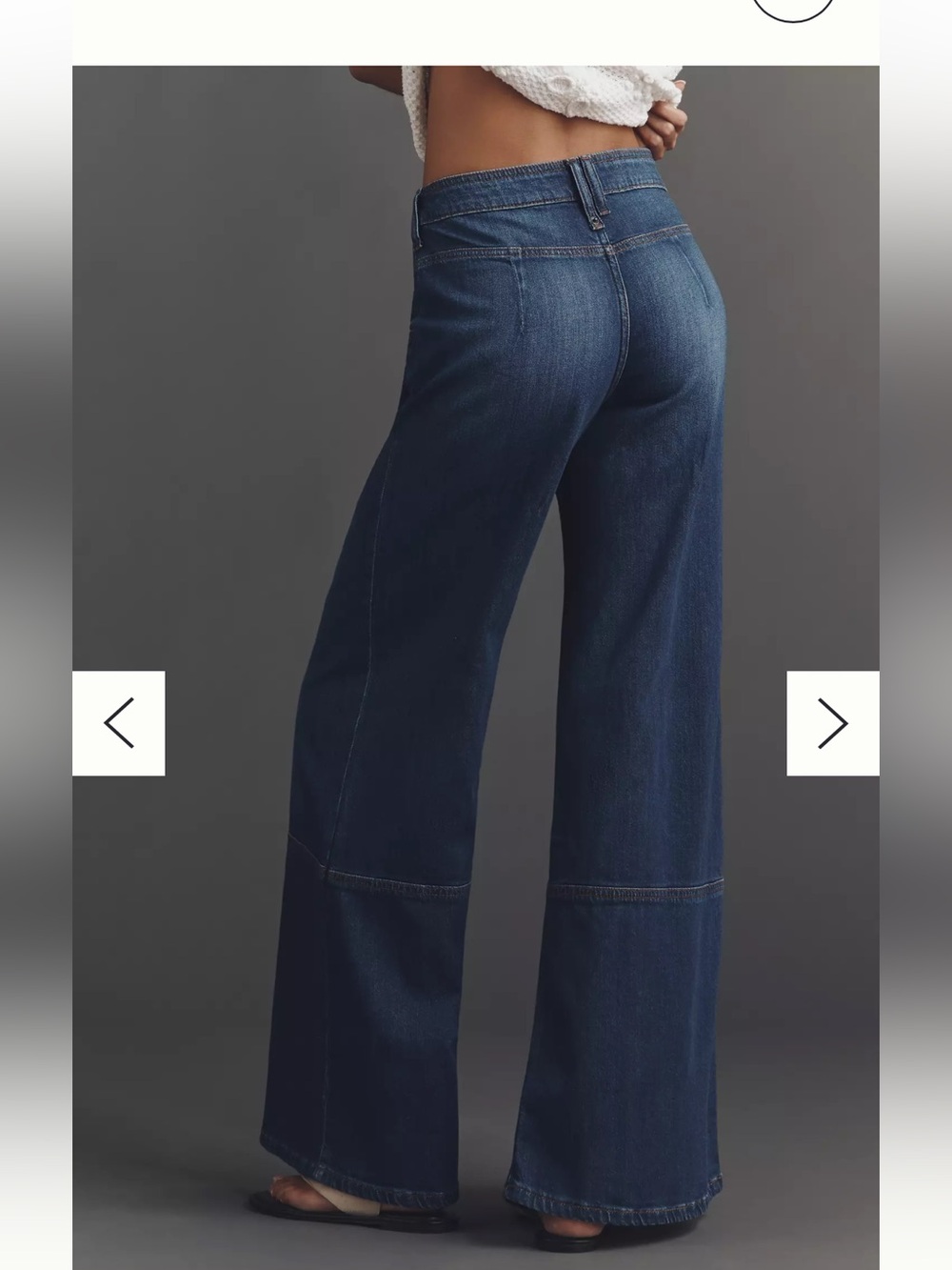 Pilcro Anthropologie high rise Wide Leg or flare jeans Size 30 30.5”inseam - Picture 7 of 13